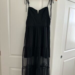 Elegant Black Sleeveless Dress from Lulu’s